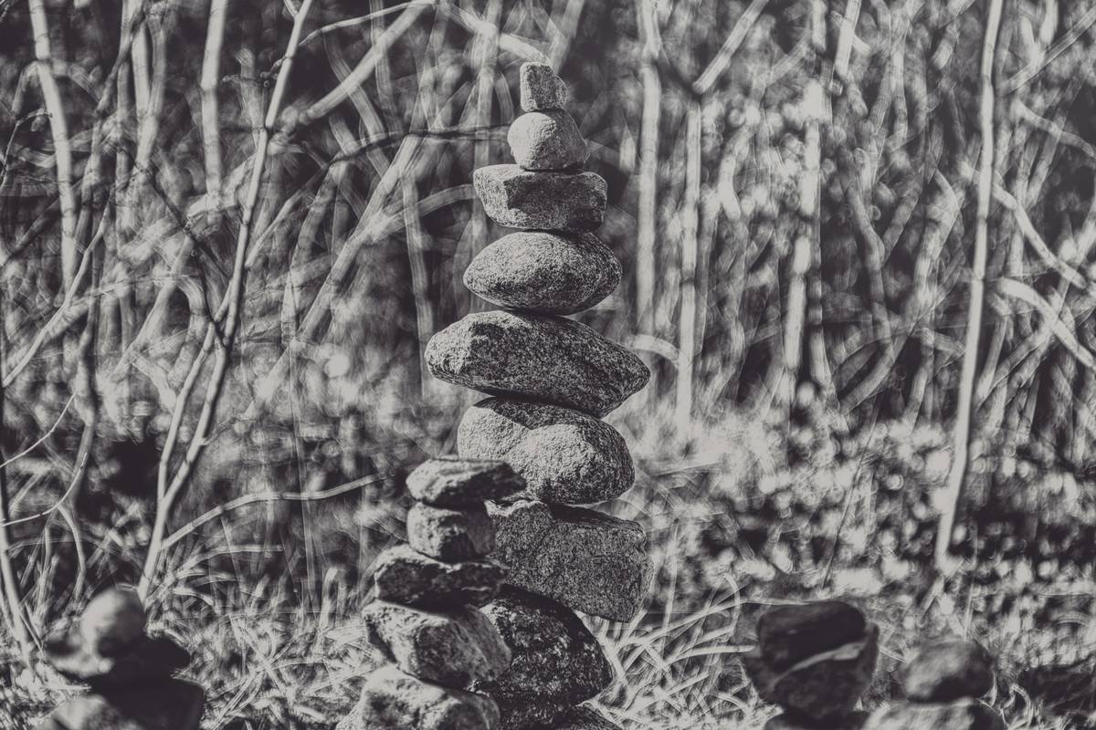 Collage of smiling individuals holding phones displaying Buddhify app interface