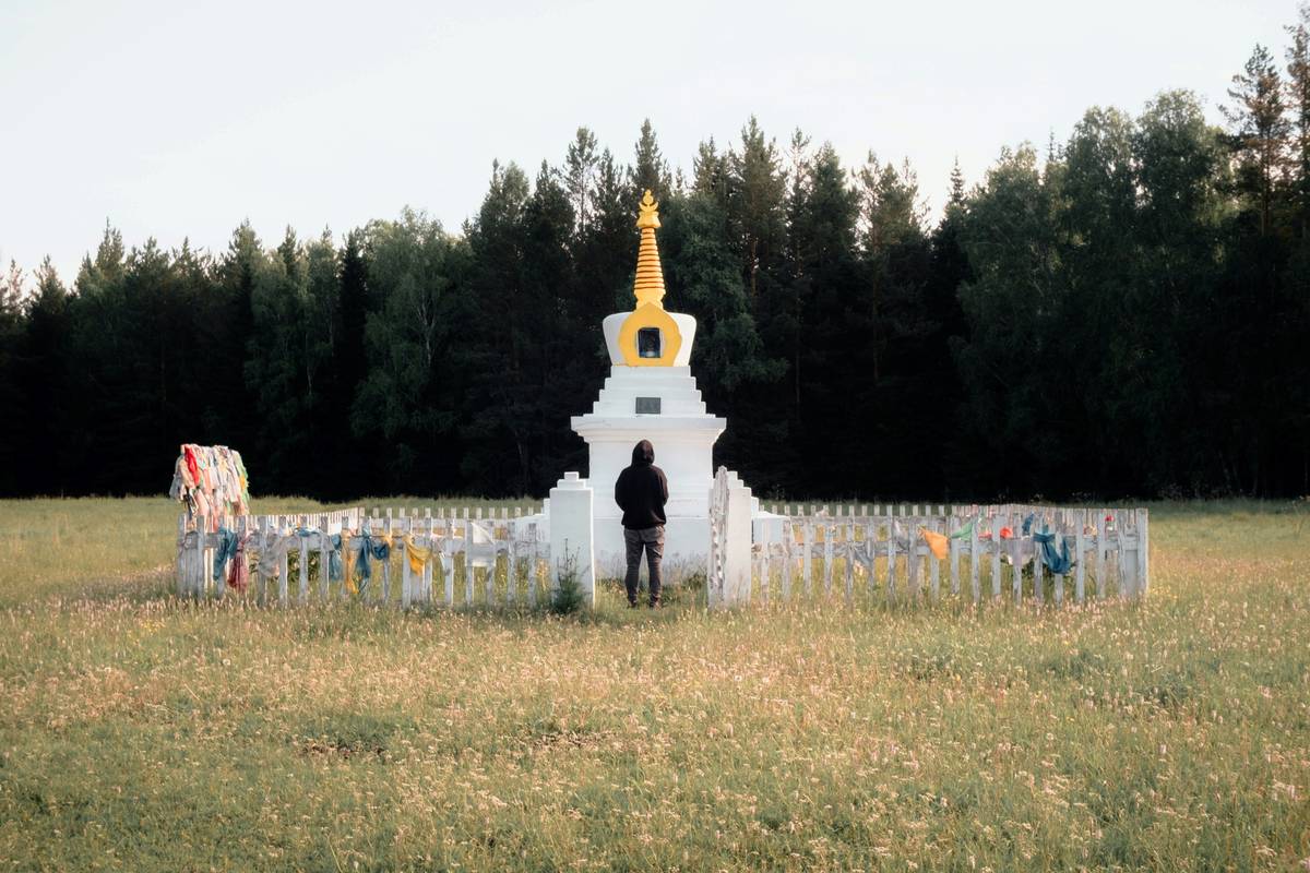 Buddhist Stupa.