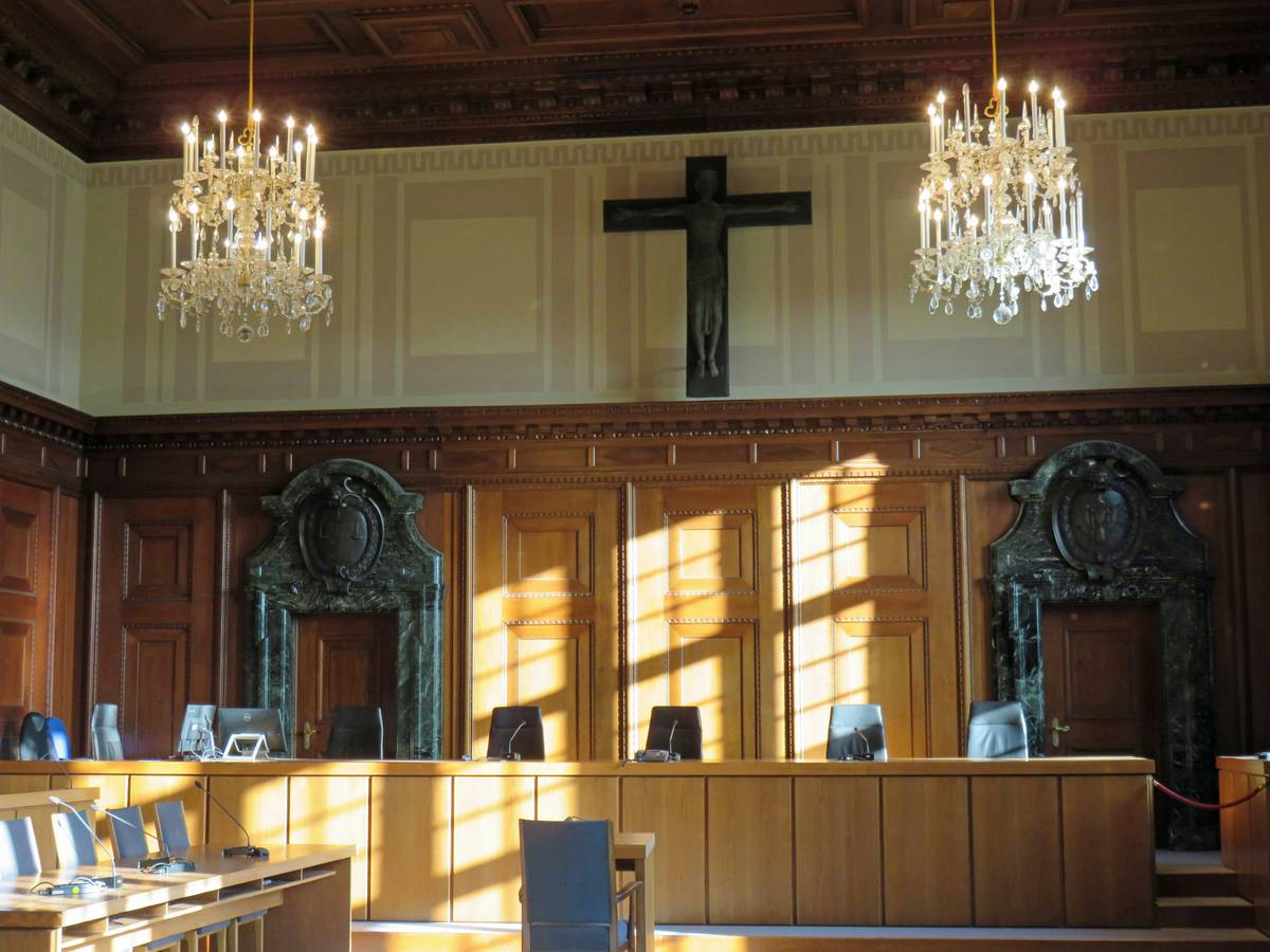 Palace of Justice in Nuremberg, Germany