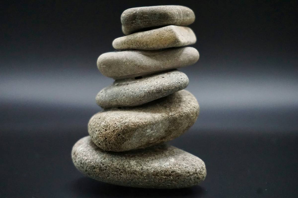 Stone pyramid
