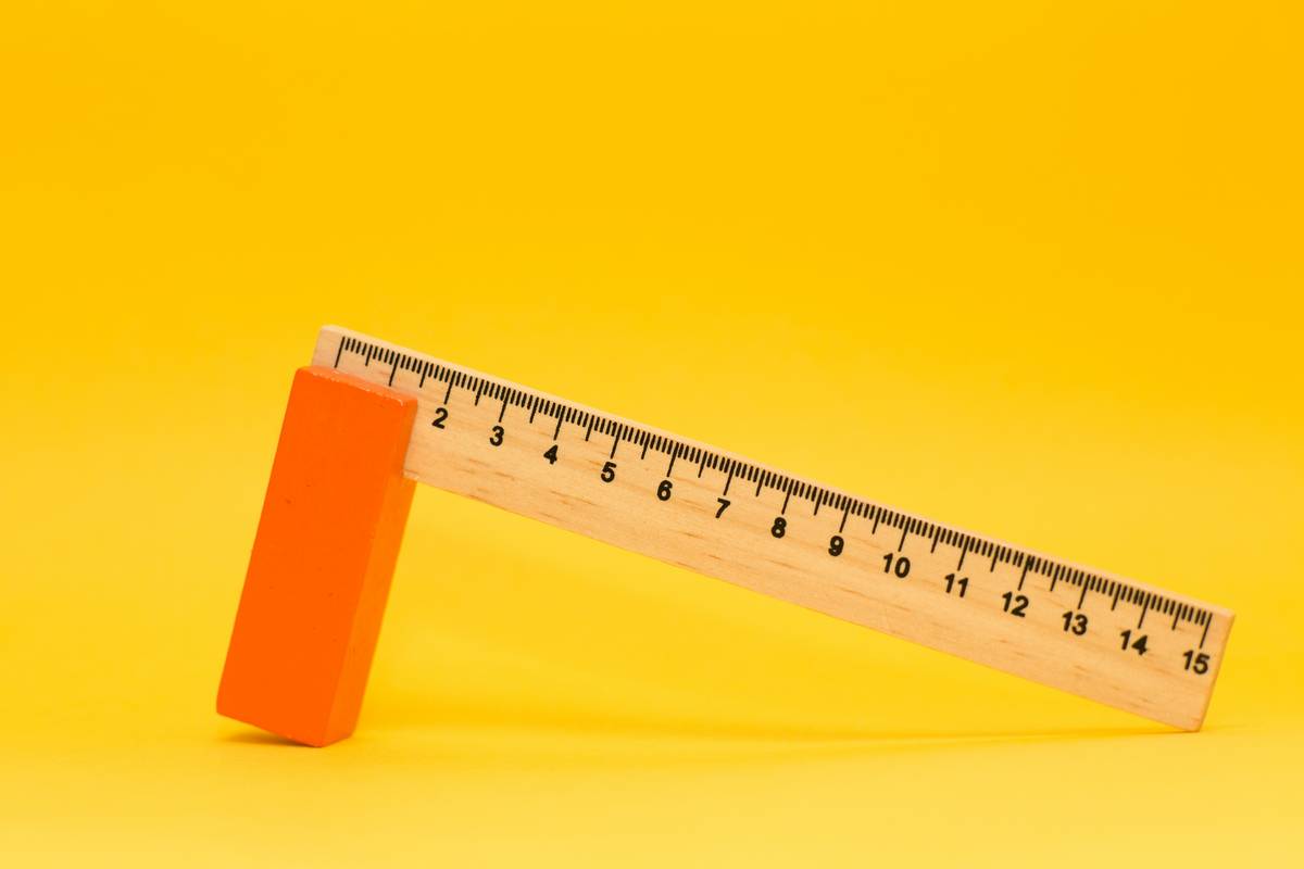 Toys are also funny for adults. Miniature ruler for kids minimal curated. Made with Canon 5d Mark III and loved analog lens, Leica Elmarit-R 1:2.8 / 90mm (Year: 1985)